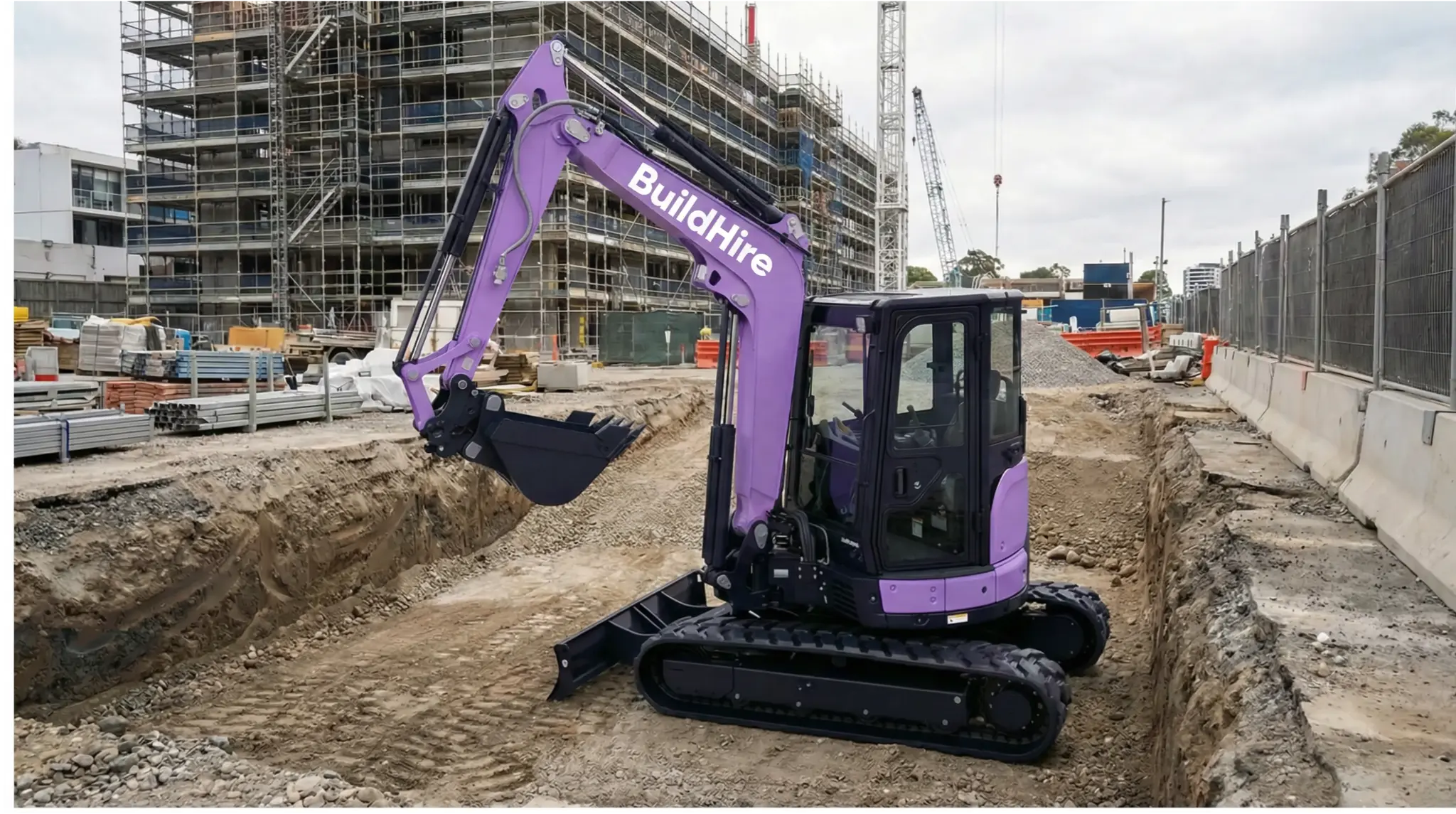5.5T Excavator (ViO55 Yanmar)